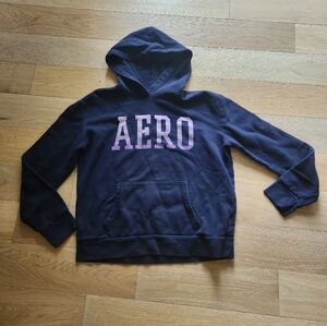 AEROPOSTALE | Blue and purple hoodie
